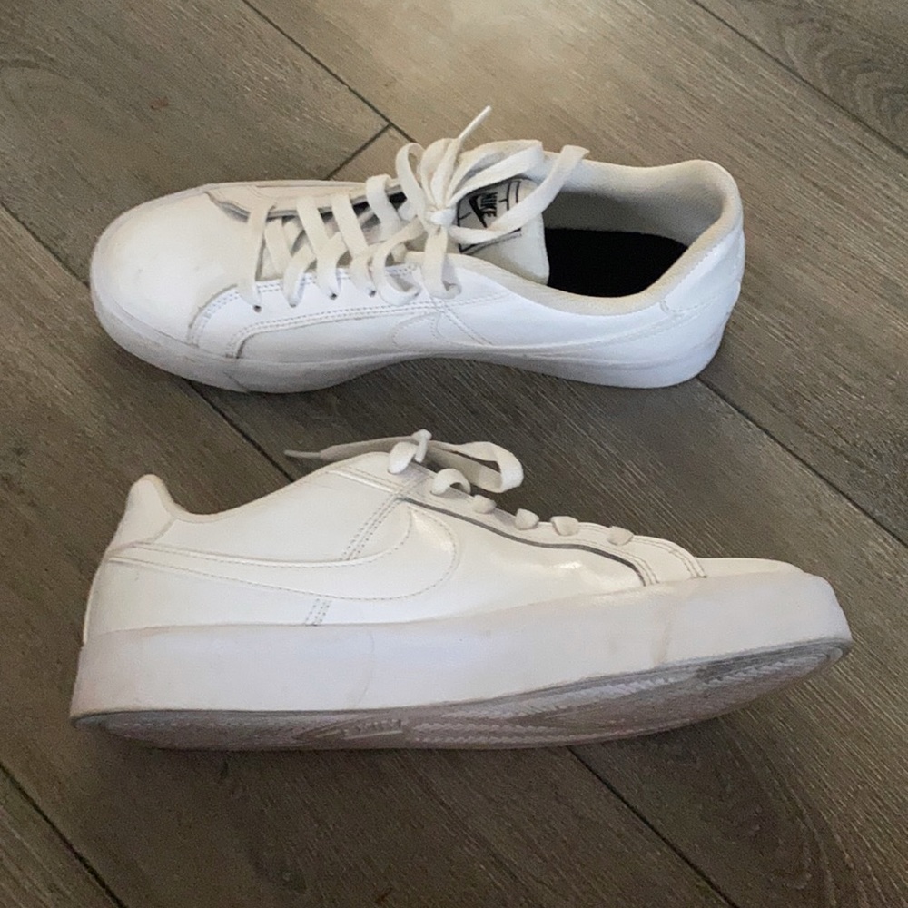 Nike white shoes